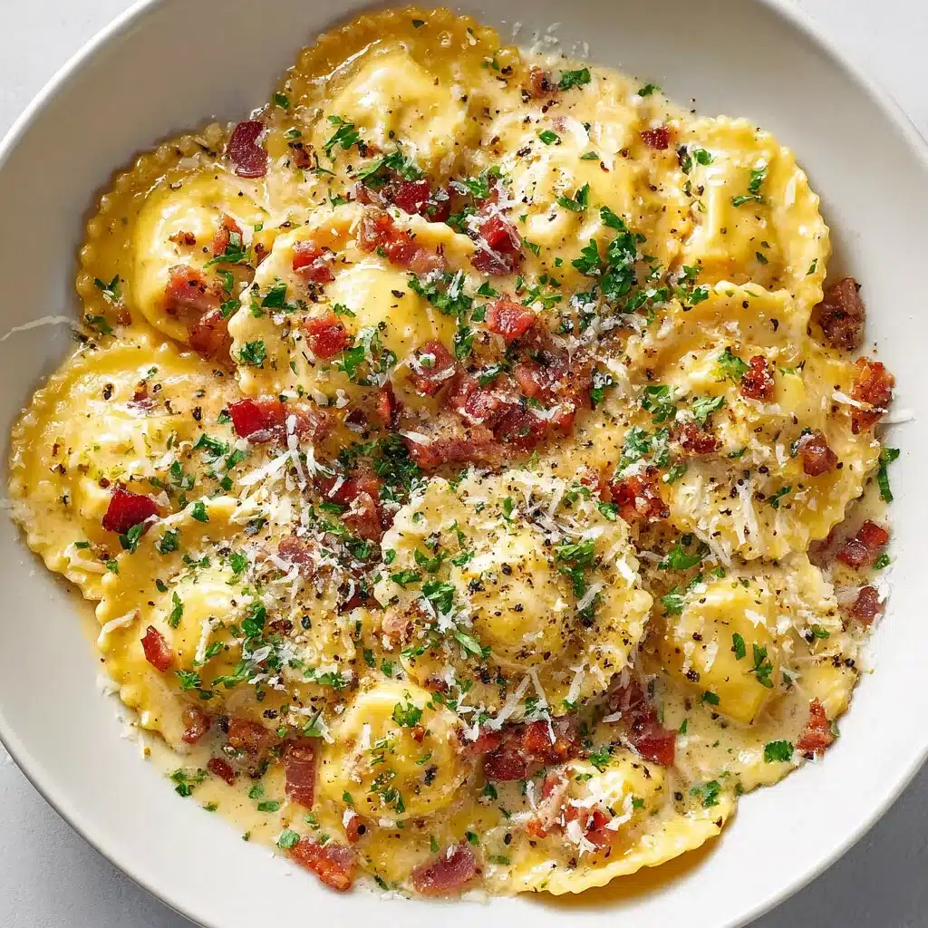 Quick & Easy Olive Garden Ravioli Carbonara: Dinner in Under an Hour